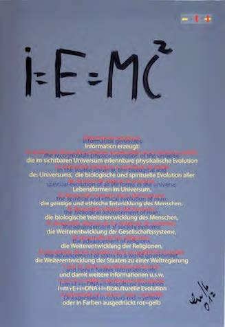 i = E = MC² Information erzeugt