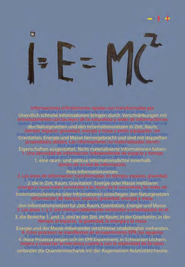 i = E = MC² Unendlich schnelle Information